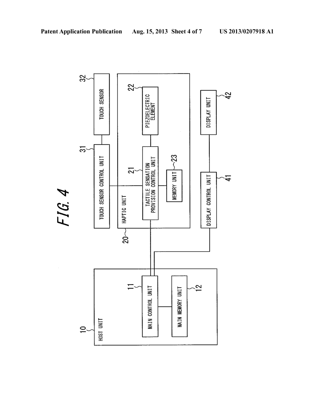 TACTILE SENSATION PROVIDING APPARATUS AND CONTROL METHOD FOR TACTILE     SENSATION PROVIDING APPARATUS - diagram, schematic, and image 05