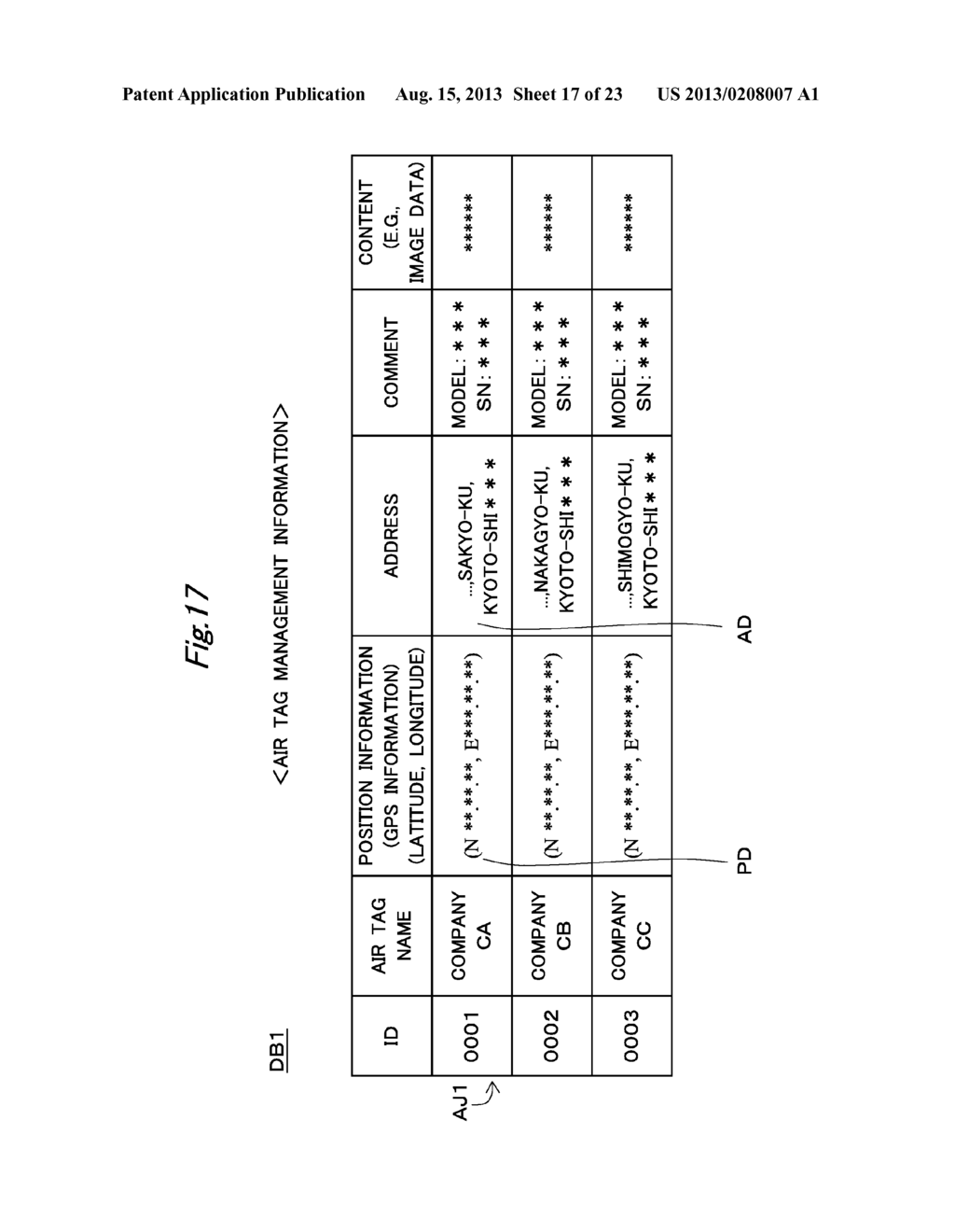 POSITION-RELATED INFORMATION REGISTRATION APPARATUS, POSITION-RELATED     INFORMATION REGISTRATION SYSTEM, POSITION-RELATED INFORMATION     REGISTRATION AND DISPLAY SYSTEM, AND RECORDING MEDIUM - diagram, schematic, and image 18