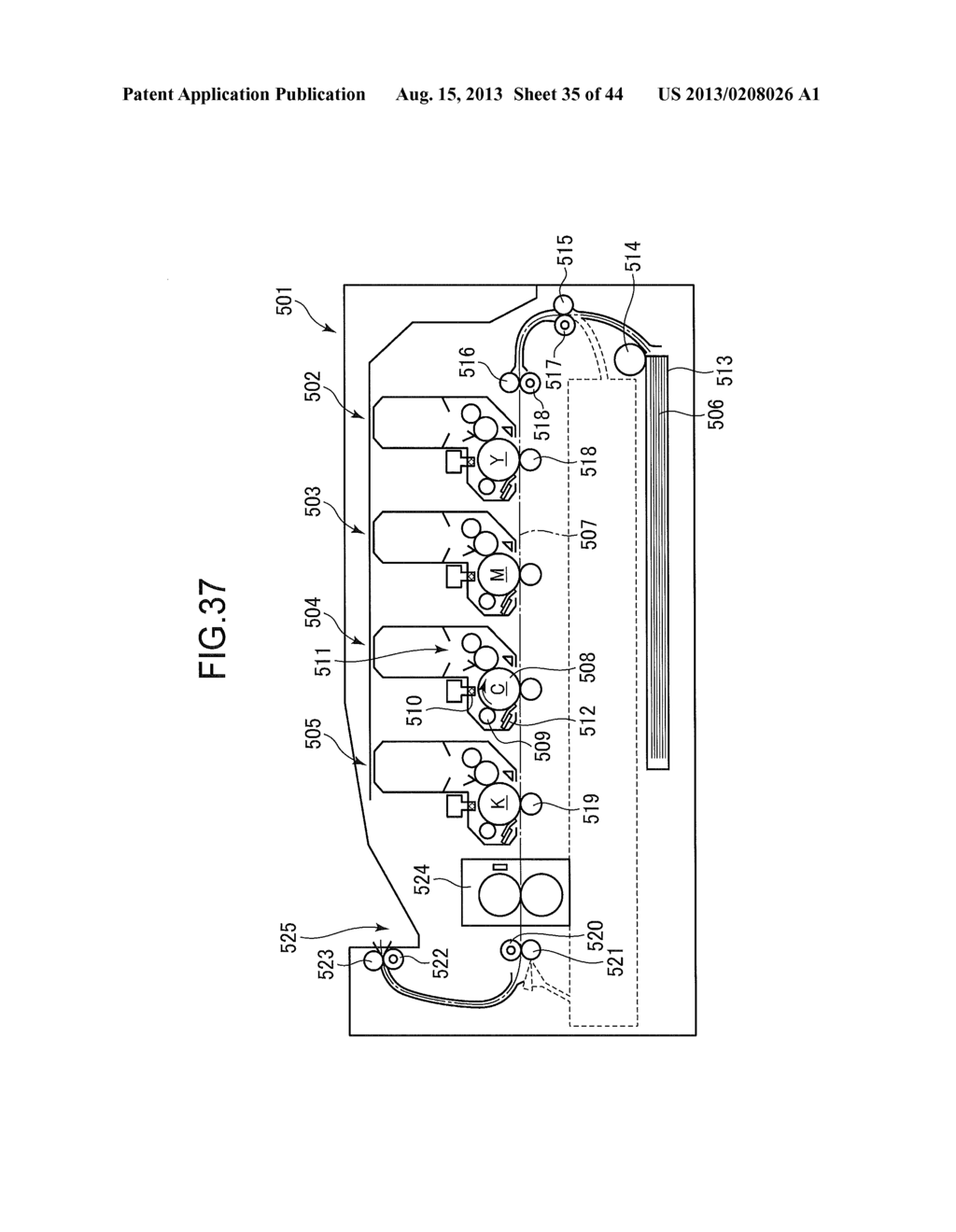 SEMICONDUCTOR LIGHT EMITTING APPARATUS, IMAGE DISPLAYING APPARATUS, MOBILE     TERMINAL, HEAD-UP DISPLAY APPARATUS, IMAGE PROJECTOR, HEAD-MOUNTED     DISPLAY APPARATUS, AND IMAGE FORMING APPARATUS - diagram, schematic, and image 36