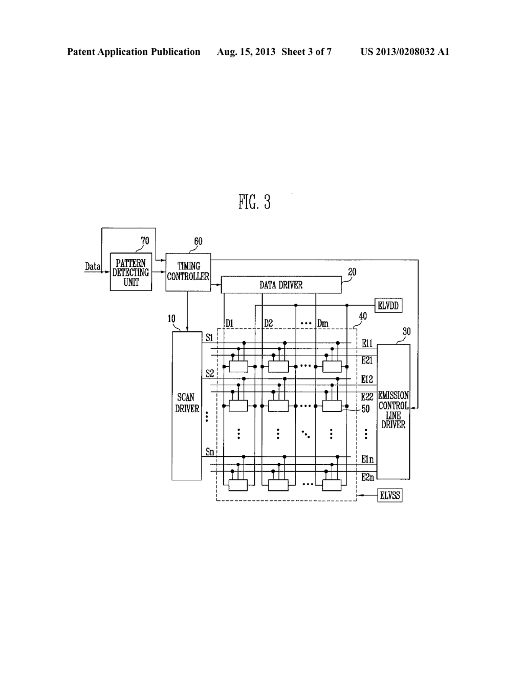 ORGANIC LIGHT EMITTING DISPLAY AND METHOD OF DRIVING THE SAME - diagram, schematic, and image 04