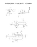 APPARATUS AND METHOD FOR DISPOSING AN INKJET CARTRIDGE IN A MOUNT diagram and image