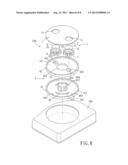 THREE DIMENSIONAL IMAGE CAPTURING DEVICE WITH DUAL LENSES AND ELECTRONIC     APPARATUS HAVING THE SAME diagram and image