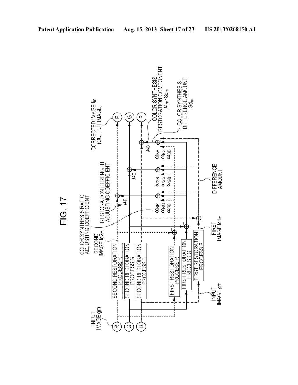 IMAGE PROCESSING DEVICE AND IMAGE PICKUP DEVICE USING THE SAME - diagram, schematic, and image 18