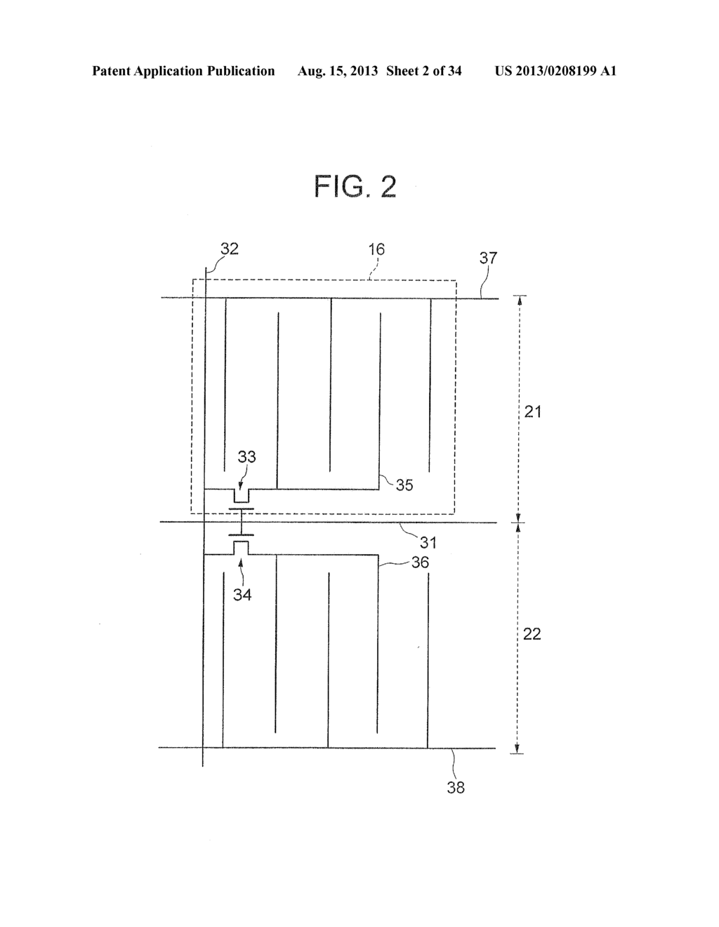 TRANSFLECTIVE LIQUID CRYSTAL DISPLAY DEVICE - diagram, schematic, and image 03