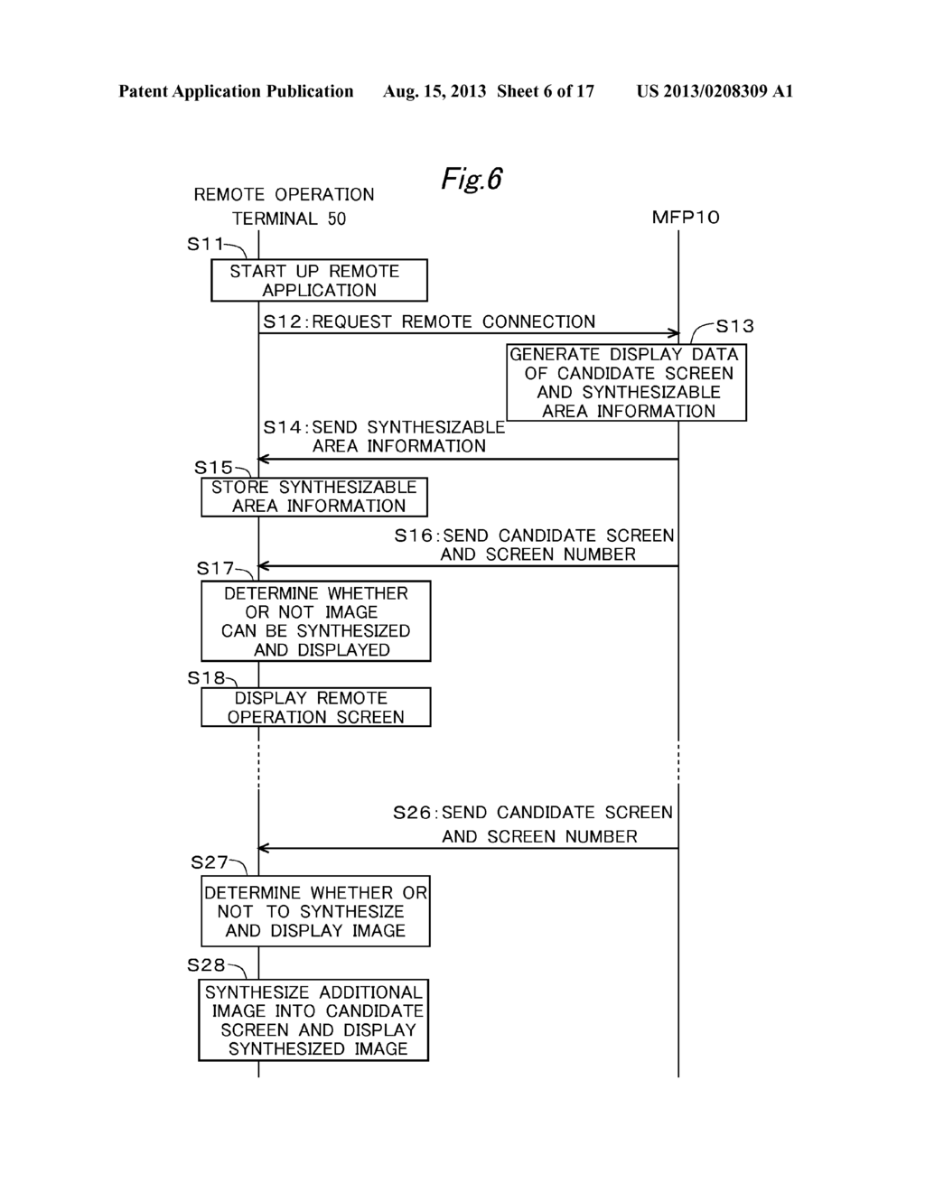 REMOTE OPERATION SYSTEM, IMAGE FORMING APPARATUS, REMOTE OPERATION     APPARATUS, AND RECORDING MEDIUM - diagram, schematic, and image 07