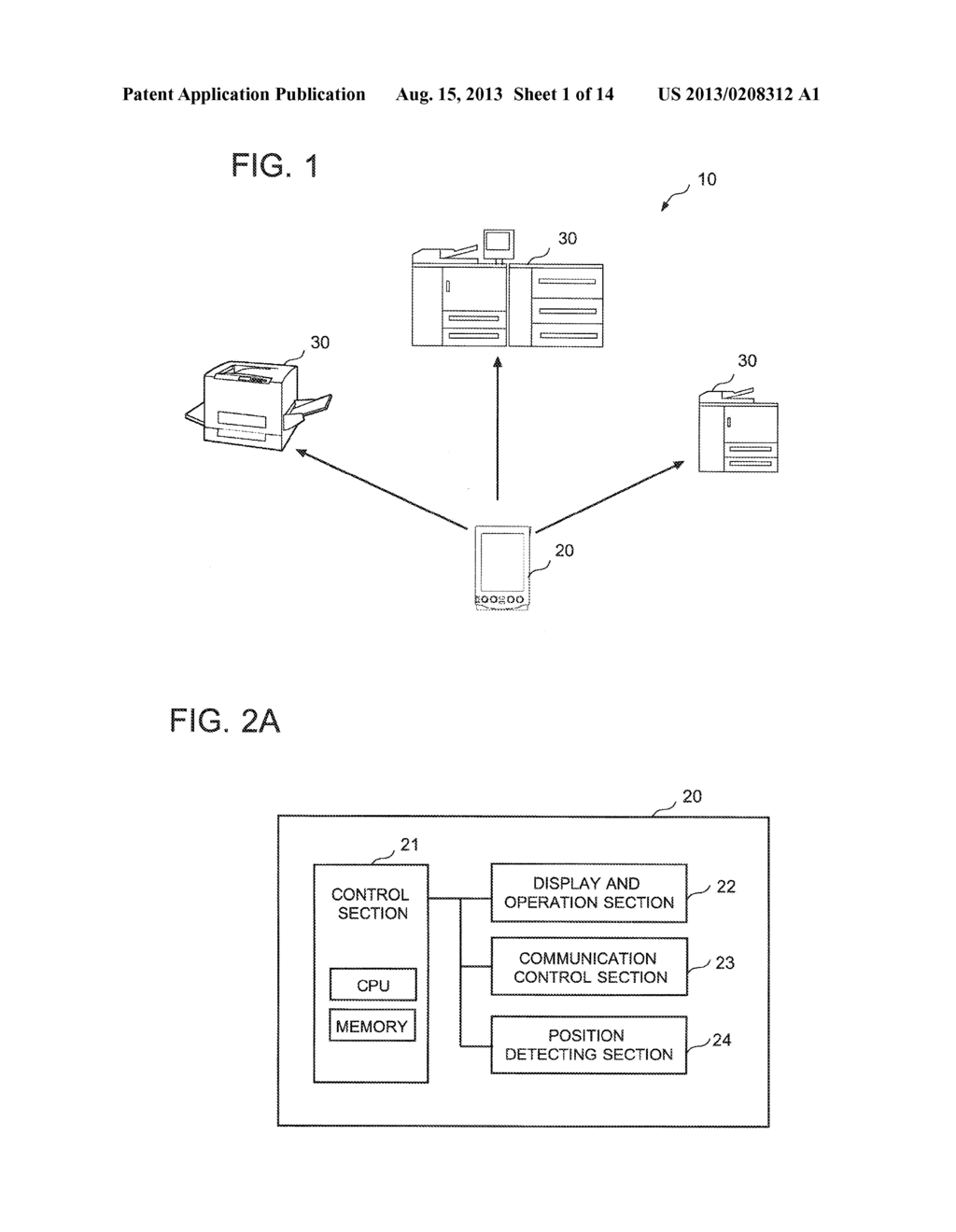 MOBILE TERMINAL AND NON-TRANSITORY COMPUTER READABLE MEDIUM STORING PRINT     INSTRUCTION PROGRAM - diagram, schematic, and image 02