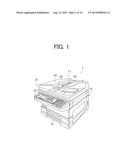 AUTO DOCUMENT FEEDER AND A DOCUMENT READER WITH THE AUTO DOCUMENT FEEDER diagram and image