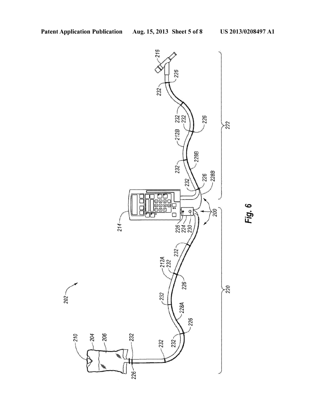 INFUSION LINE IDENTIFICATION LIGHTING SYSTEM - diagram, schematic, and image 06