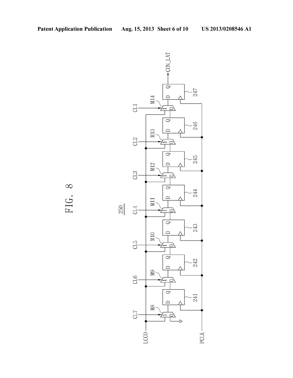 LATENCY CONTROL CIRCUIT AND SEMICONDUCTOR MEMORY DEVICE COMPRISING SAME - diagram, schematic, and image 07