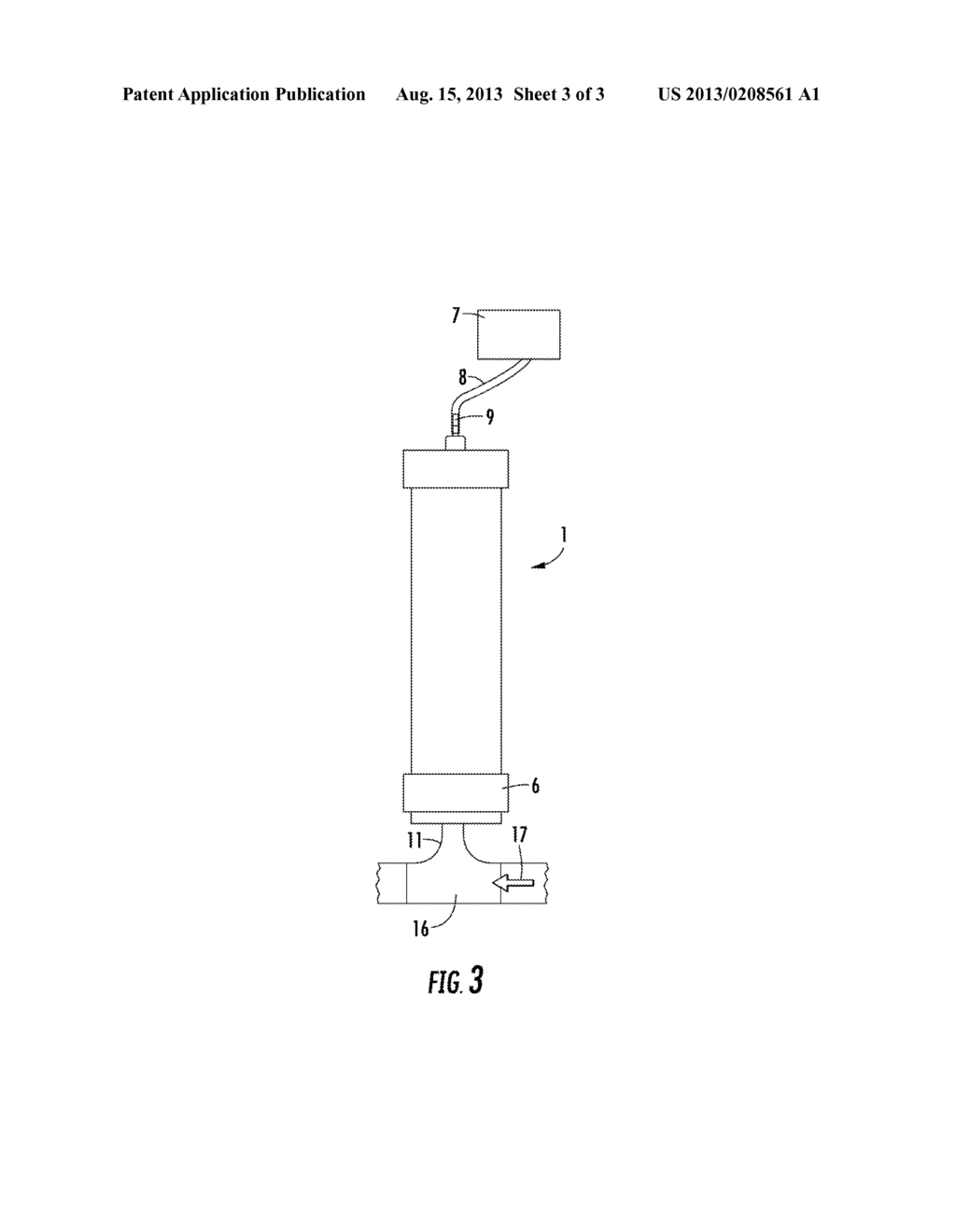 INLINE INFUSION DEVICE AND METHOD FOR INTRODUCTION OF A GAS INTO A FLOWING     MEDIA - diagram, schematic, and image 04