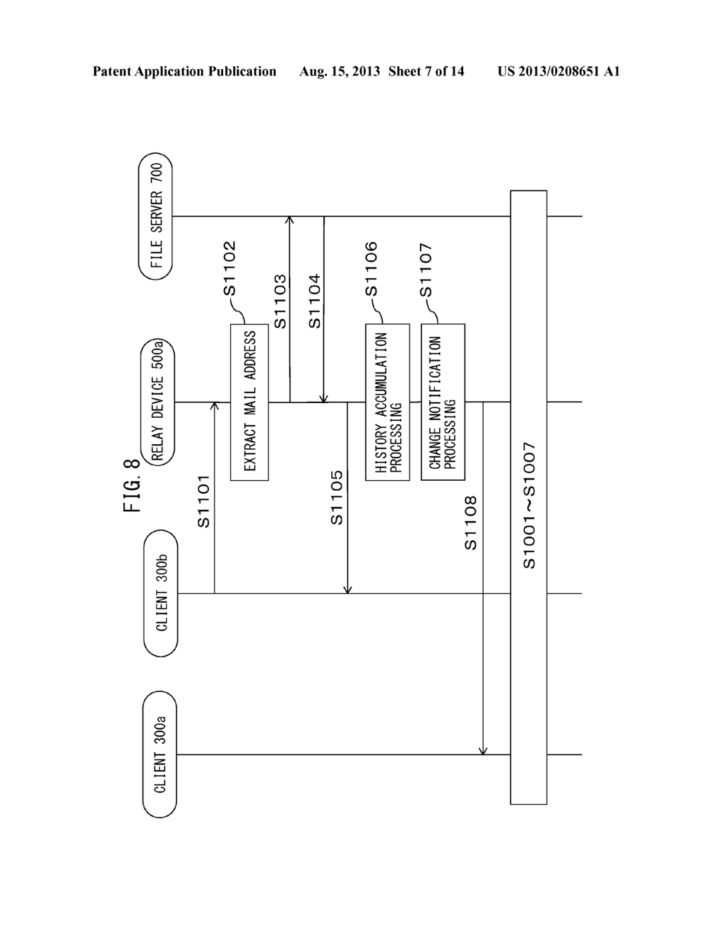 RELAY SYSTEM, RELAY DEVICE, AND CONTROL METHOD AND CONTROL PROGRAM OF     RELAY DEVICE - diagram, schematic, and image 08