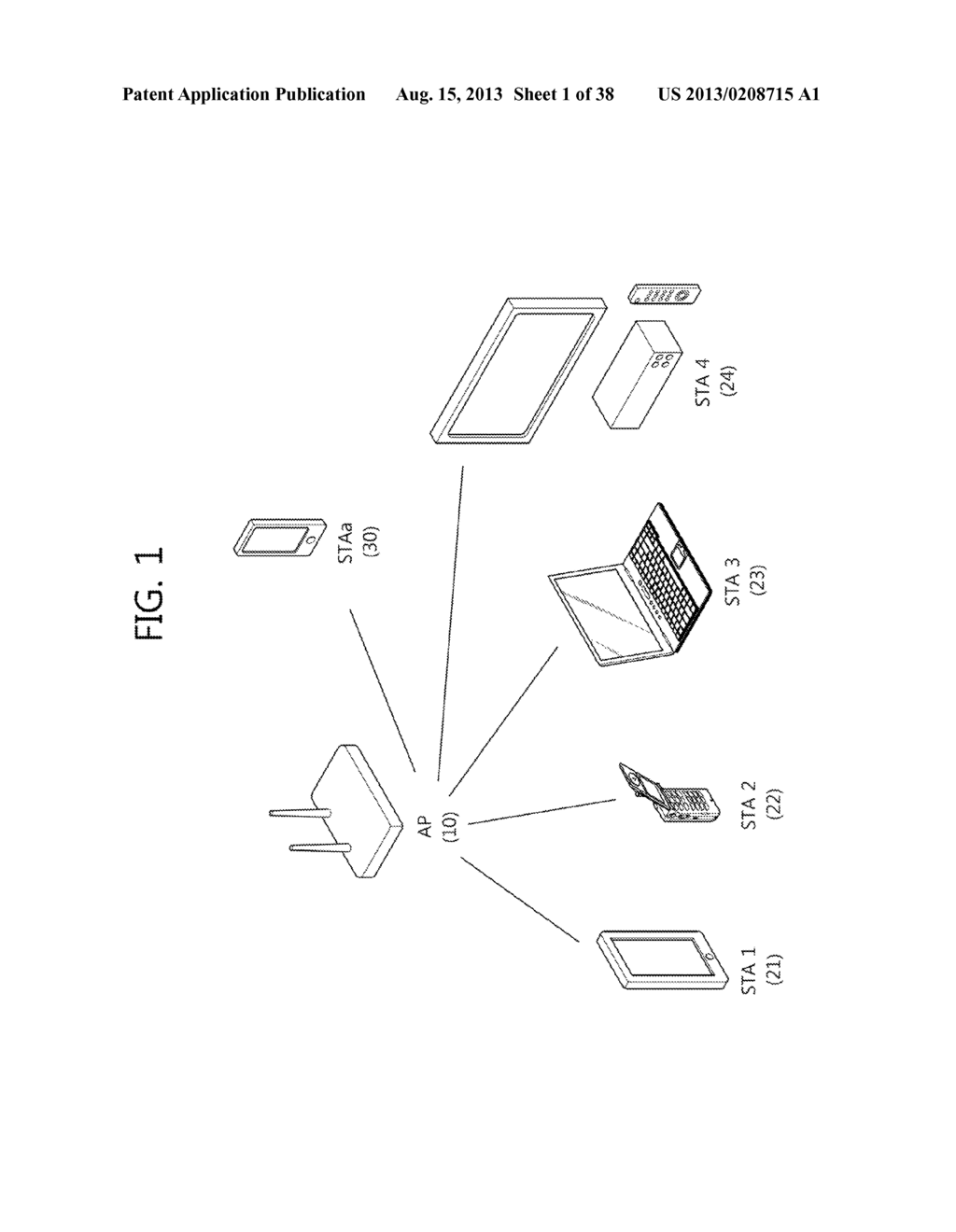 METHOD AND APPARATUS FOR TRANSCEIVING A DATA FRAME IN A WIRELESS LAN     SYSTEM - diagram, schematic, and image 02