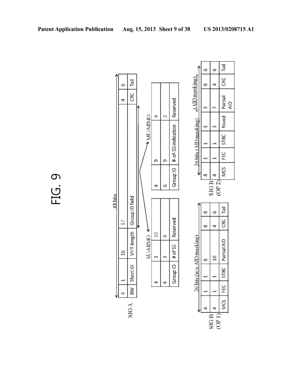 METHOD AND APPARATUS FOR TRANSCEIVING A DATA FRAME IN A WIRELESS LAN     SYSTEM - diagram, schematic, and image 10