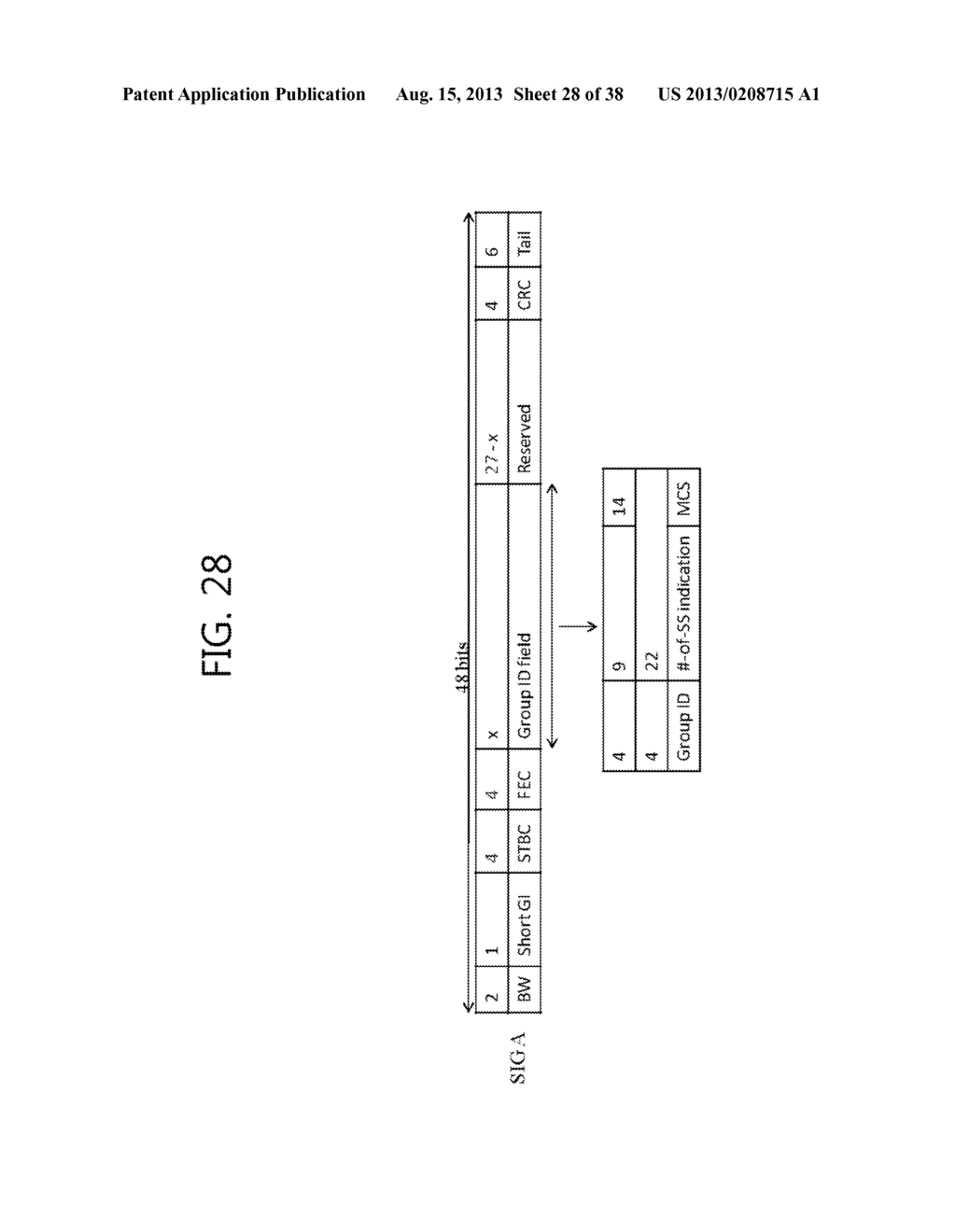 METHOD AND APPARATUS FOR TRANSCEIVING A DATA FRAME IN A WIRELESS LAN     SYSTEM - diagram, schematic, and image 29