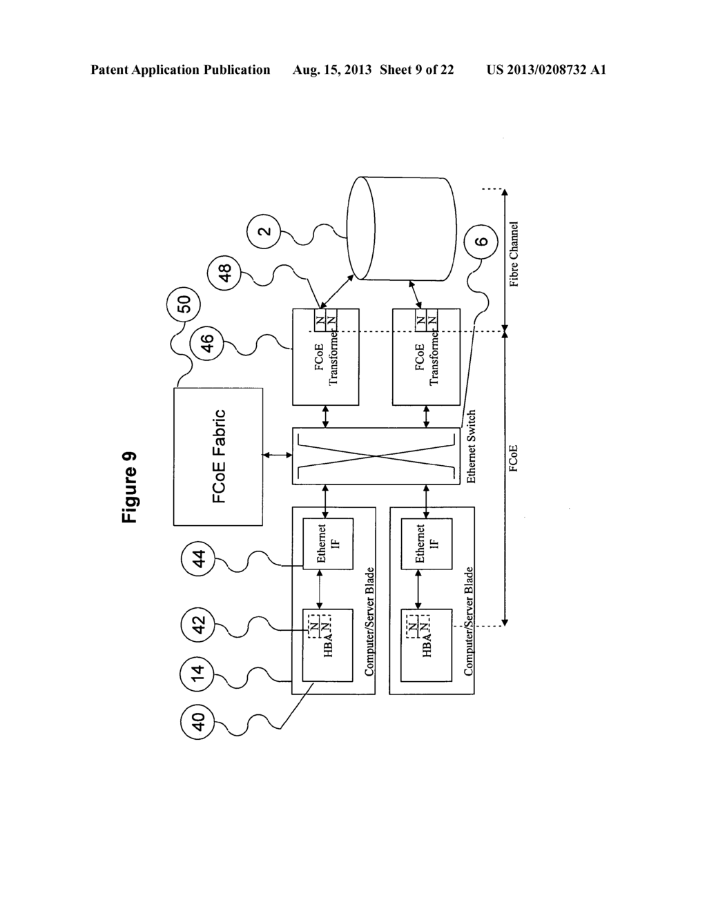 Transporting Fibre Channel over Ethernet - diagram, schematic, and image 10