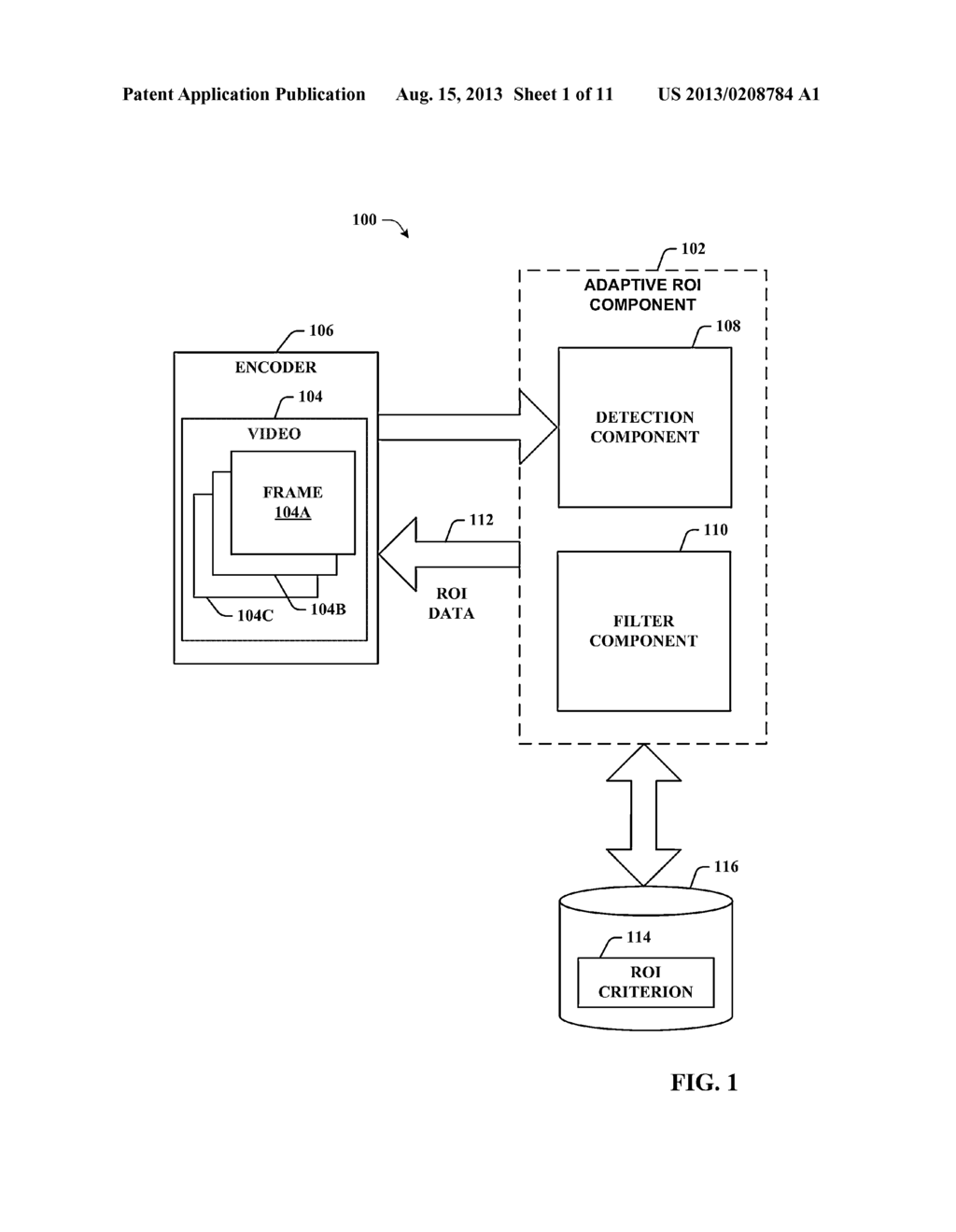 ADAPTIVE REGION OF INTEREST - diagram, schematic, and image 02