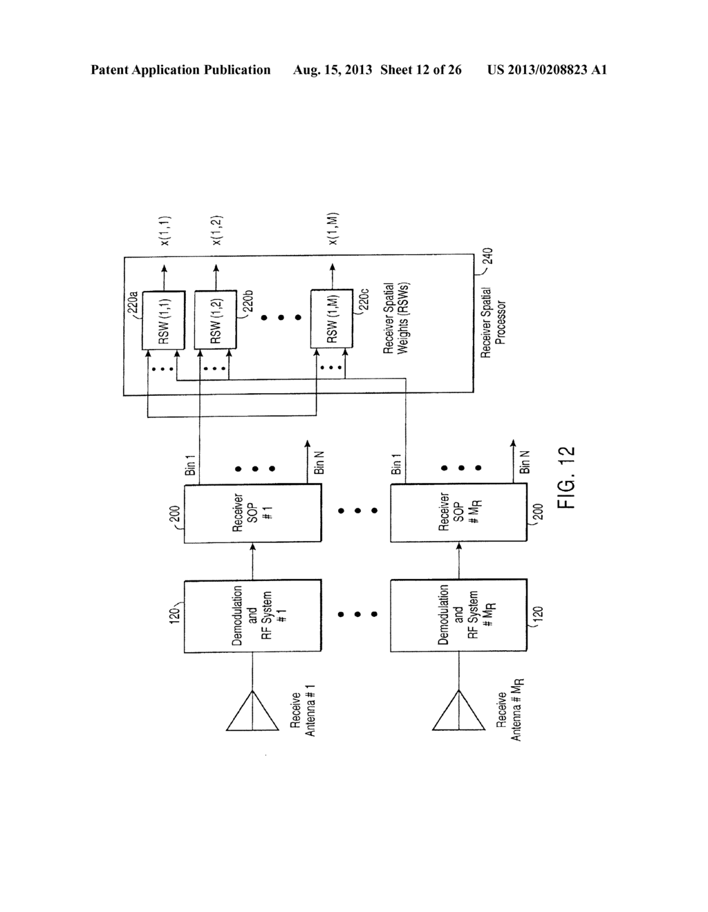 Spatio-Temporal Processing for Communication - diagram, schematic, and image 13