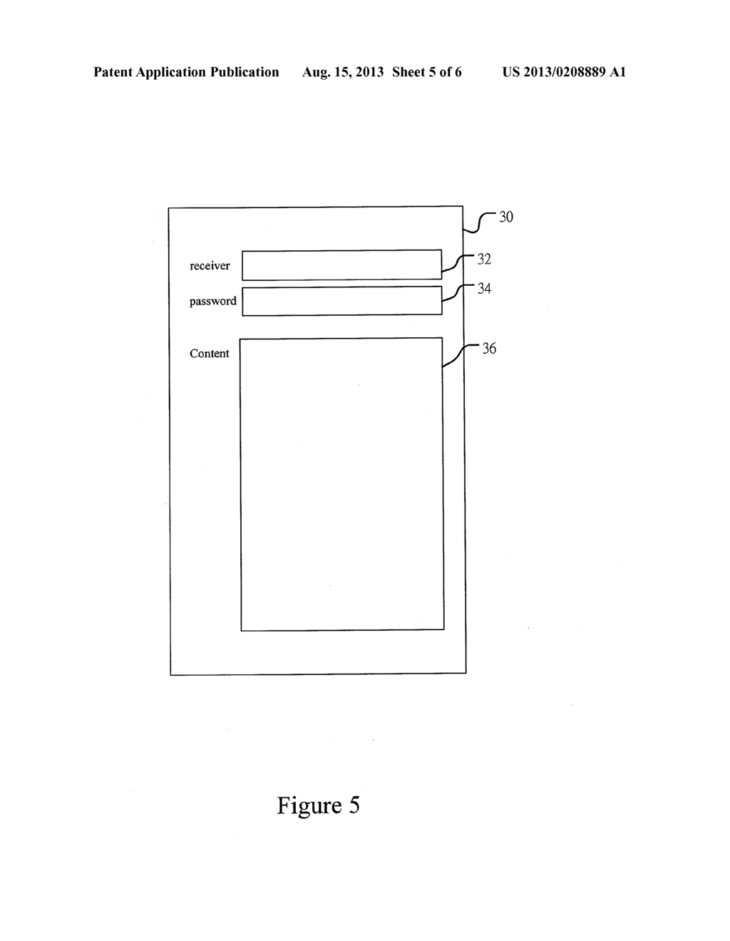 METHOD FOR ENCRYPTING SHORT MESSAGE OF MOBILE COMMUNICATION - diagram, schematic, and image 06