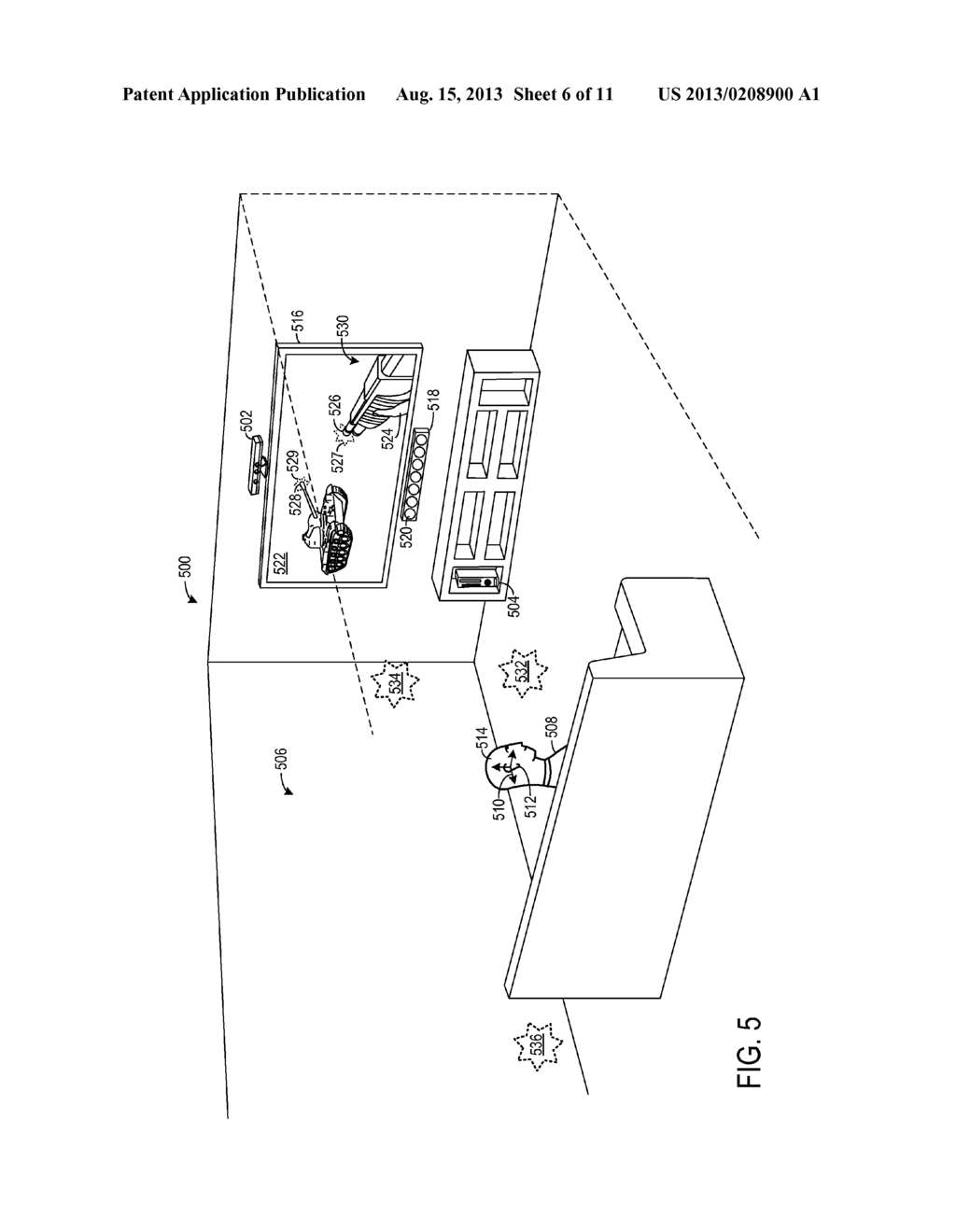 DEPTH CAMERA WITH INTEGRATED THREE-DIMENSIONAL AUDIO - diagram, schematic, and image 07