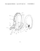 HEADSET WITH PIVOTAL PARTS diagram and image