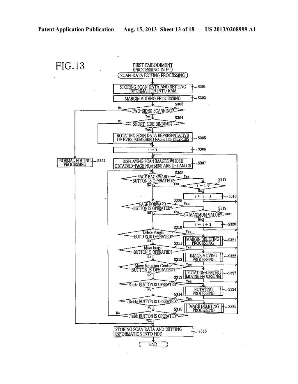 IMAGE EDITING APPARATUS AND NON-TRANSITORY COMPUTER-READABLE MEDIUM     STORING PROGRAM EXECUTABLE BY IMAGE EDITING APPARATUS - diagram, schematic, and image 14