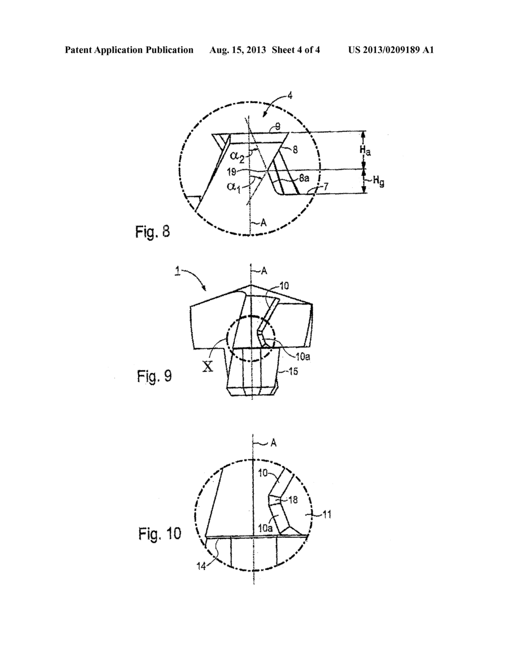 ROTARY CUTTING TOOL, SUCH AS A DRILL, COMPRISING AN EXCHANGEABLE CUTTING     INSERT, AND AN EXCHANGEABLE CUTTING INSERT - diagram, schematic, and image 05