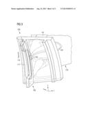 NOZZLE GUIDE VANE WITH COOLED PLATFORM FOR A GAS TURBINE diagram and image