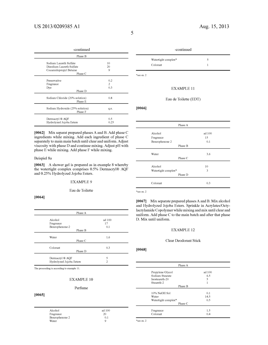 COSMETIC COMPOSITION WITH WATERTIGHT FRAGRANCE - diagram, schematic, and image 10