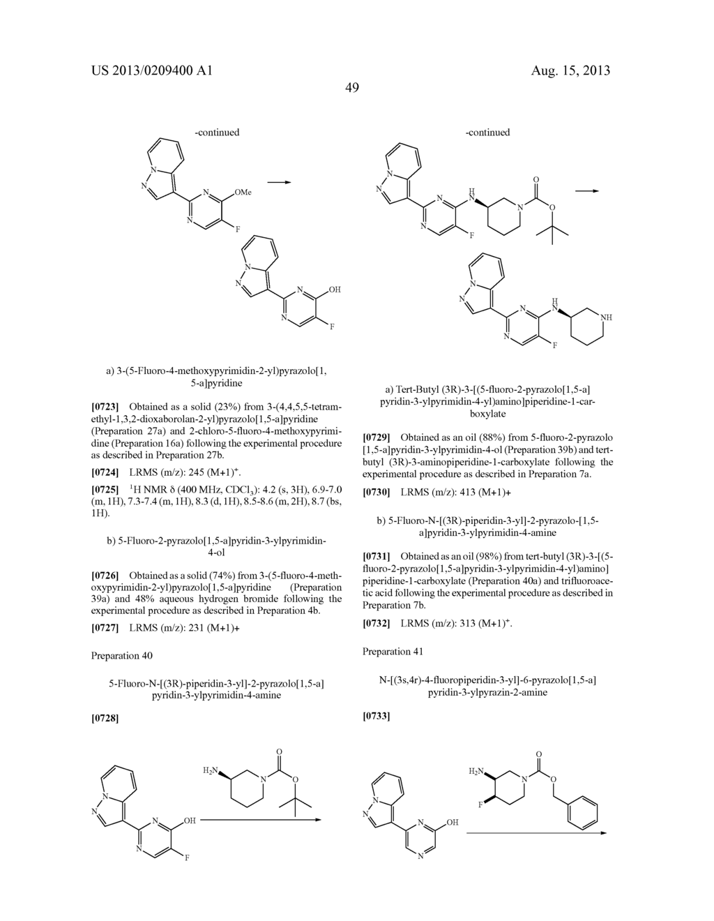 PYRAZOLE DERIVATIVES AS JAK INHIBITORS - diagram, schematic, and image 50