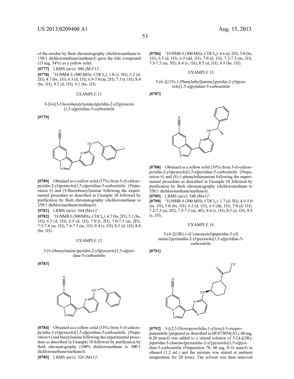 PYRAZOLE DERIVATIVES AS JAK INHIBITORS - diagram, schematic, and image 54