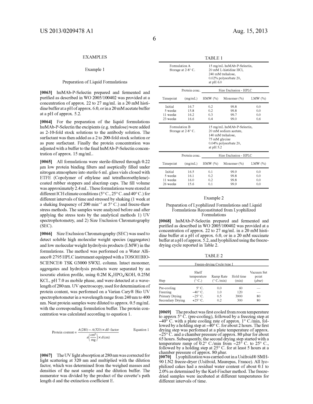 FORMULATION COMPRISING AN ANTIBODY AGAINST P-SELECTIN - diagram, schematic, and image 07