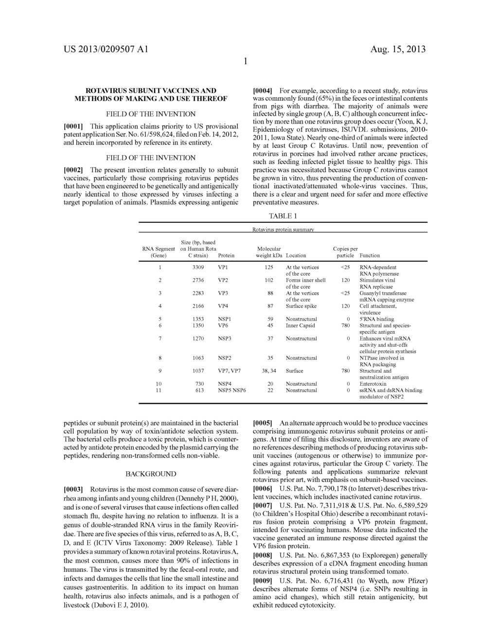 Rotavirus Subunit Vaccines and Methods of Making and Use Thereof - diagram, schematic, and image 22