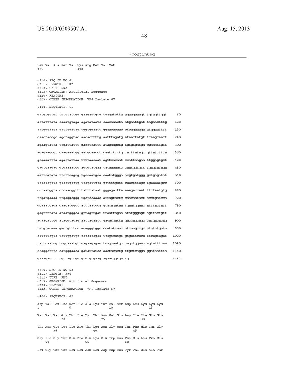 Rotavirus Subunit Vaccines and Methods of Making and Use Thereof - diagram, schematic, and image 69