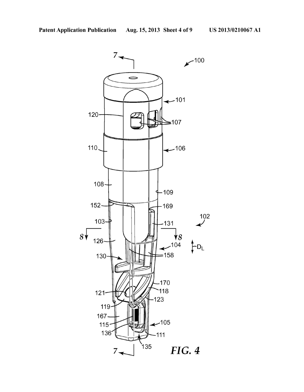 METHOD OF DETECTING A BIOLOGICAL ACTIVITY - diagram, schematic, and image 05