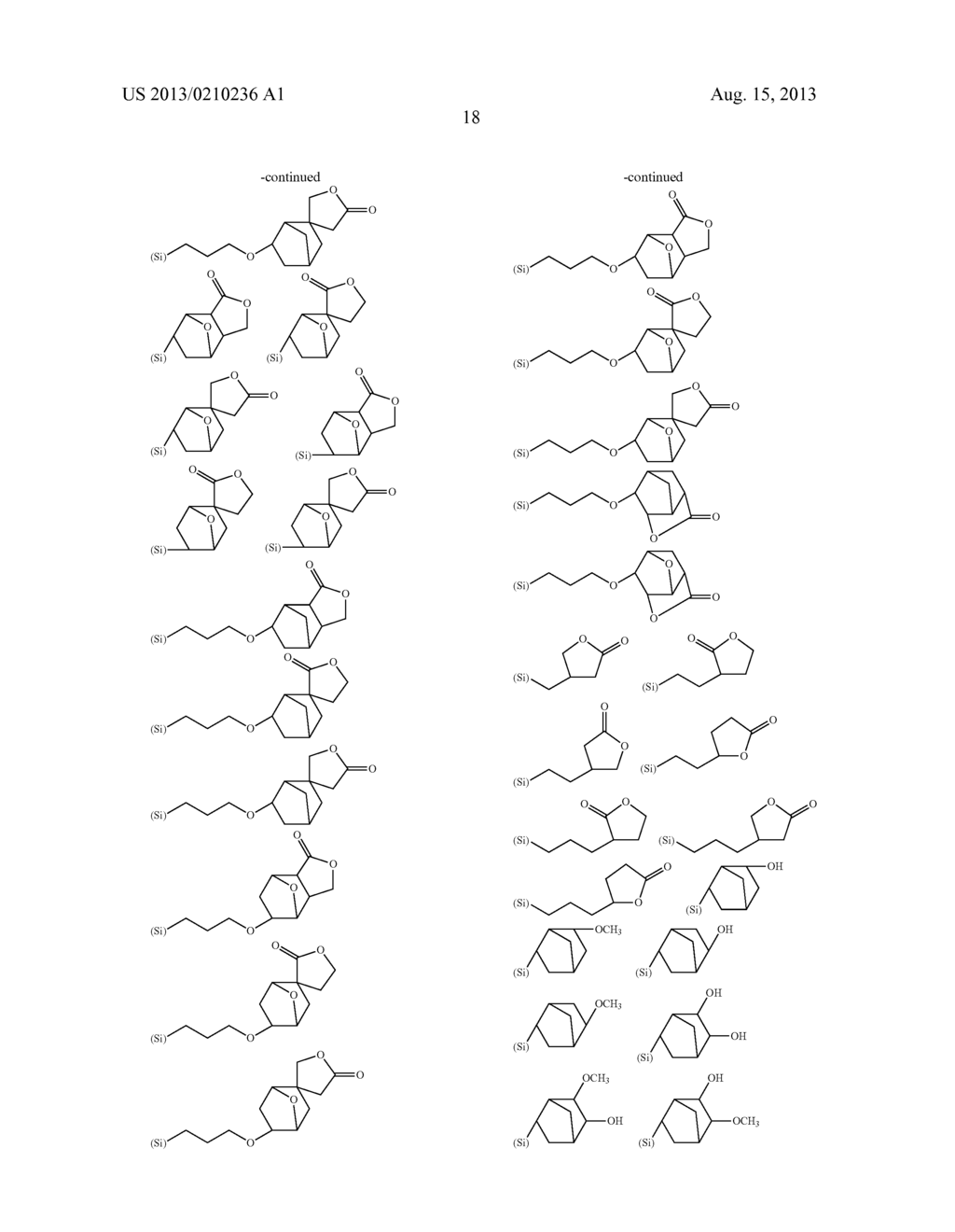 SILICON-CONTAINING SURFACE MODIFIER, RESIST UNDERLAYER FILM COMPOSITION     CONTAINING THIS, AND PATTERNING PROCESS - diagram, schematic, and image 20