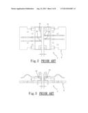 TERMINAL HOLDER STRUCTURE FOR RJ45 DUAL-PORT JACK diagram and image