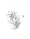 TERMINAL HOLDER STRUCTURE FOR RJ45 DUAL-PORT JACK diagram and image