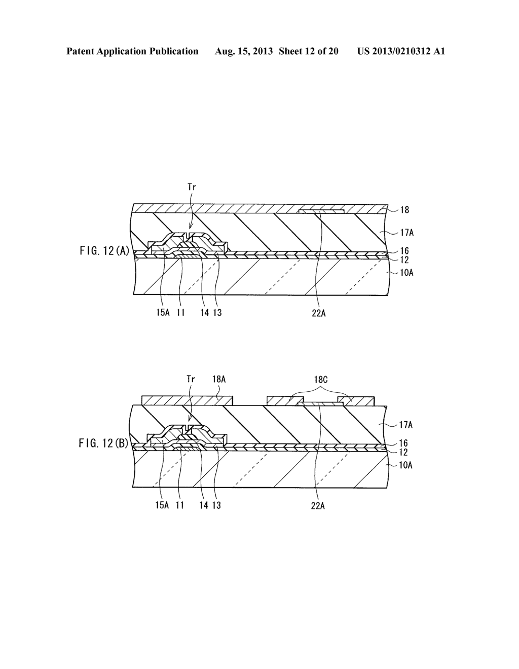 LIGHT-EMITTING DISPLAY AND METHOD OF MANUFACTURING THE SAME - diagram, schematic, and image 13