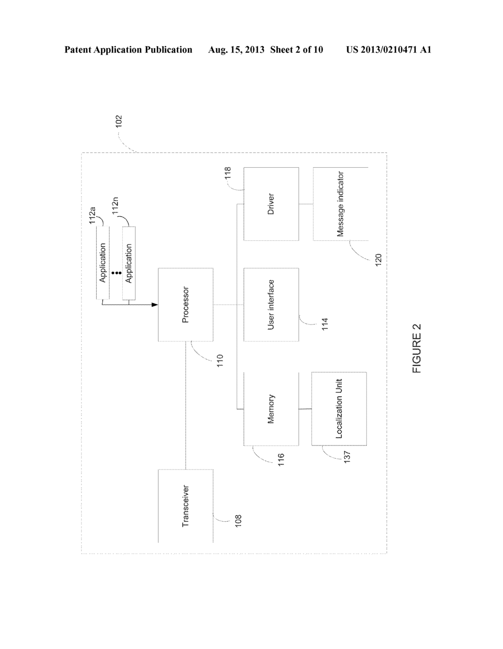 SHORT RANGE AND LOW FREQUENCY TEXT MESSAGING SYSTEM - diagram, schematic, and image 03