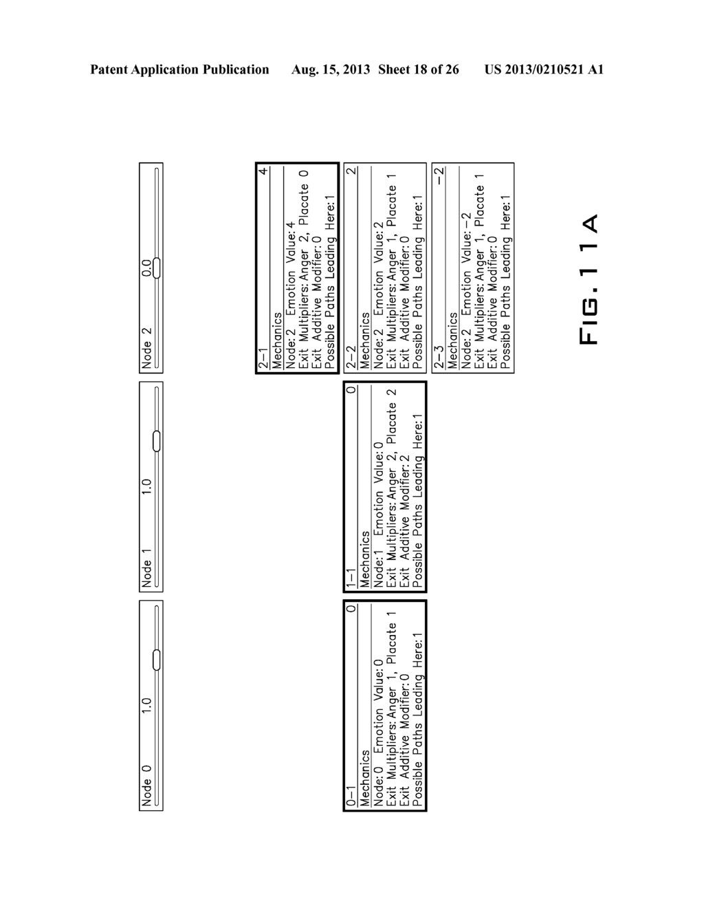 DEVICE FOR CONTROLLING PLAYER CHARACTER DIALOG IN A VIDEO GAME LOCATED ON     A COMPUTER READABLE STORAGE MEDIUM - diagram, schematic, and image 19