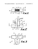 A GOLF PUTTER WITH SPECIAL SOLE CONFIGURATION diagram and image