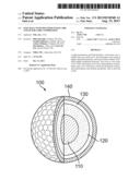 Golf Ball With Specified Inner Core And Outer Core Compression diagram and image