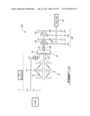 Drive Train Provided with a CVT diagram and image