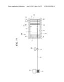 METHOD FOR PRODUCING HOLLOW FIBER MEMBRANE SHEET-LIKE OBJECT, METHOD FOR     PRODUCING HOLLOW FIBER MEMBRANE MODULE, AND DEVICE FOR PRODUCING HOLLOW     FIBER MEMBRANE SHEET-LIKE OBJECT diagram and image