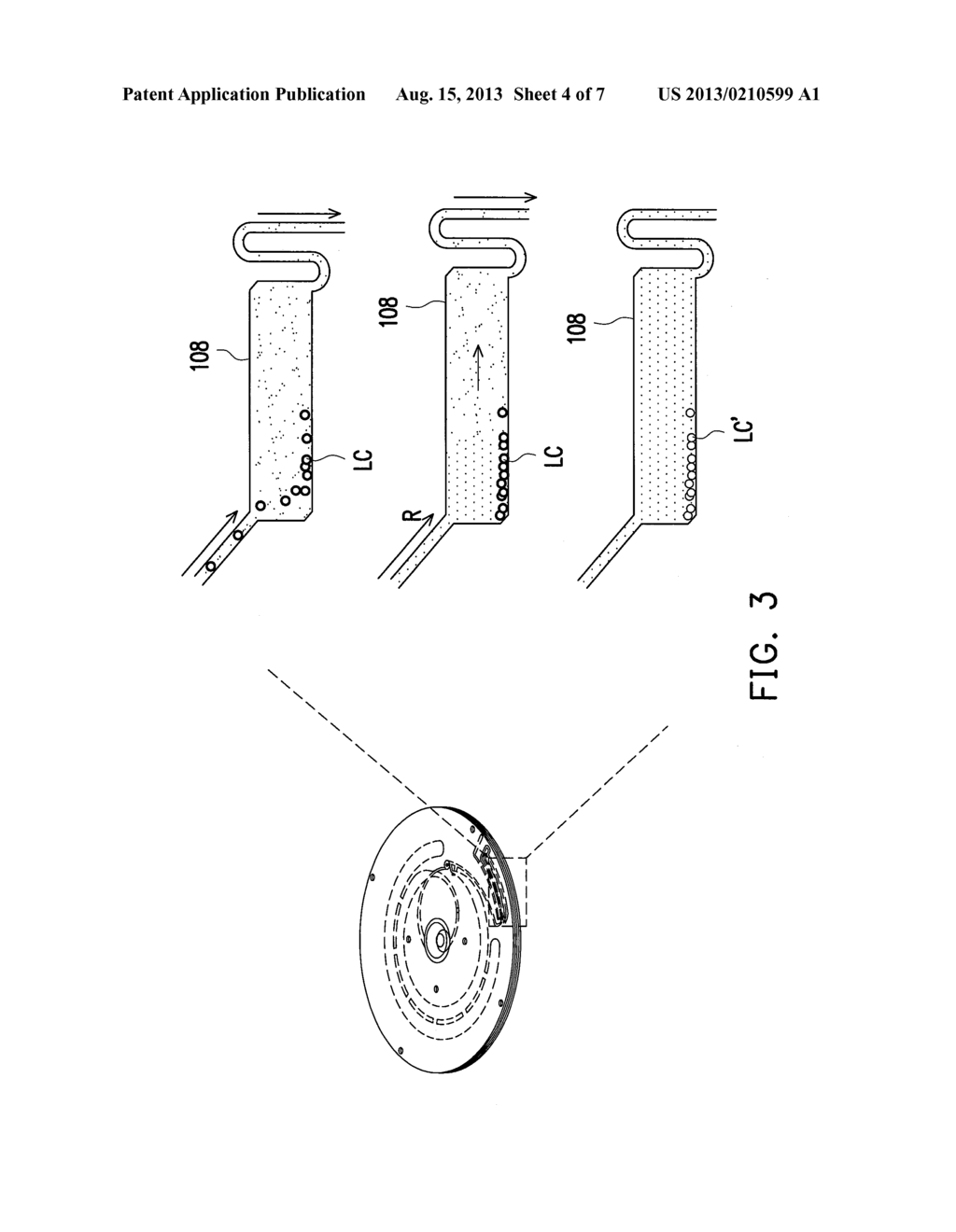 CENTRIFUGAL MICROFLUIDIC DISK AND PROCESSING METHOD USING THE SAME - diagram, schematic, and image 05