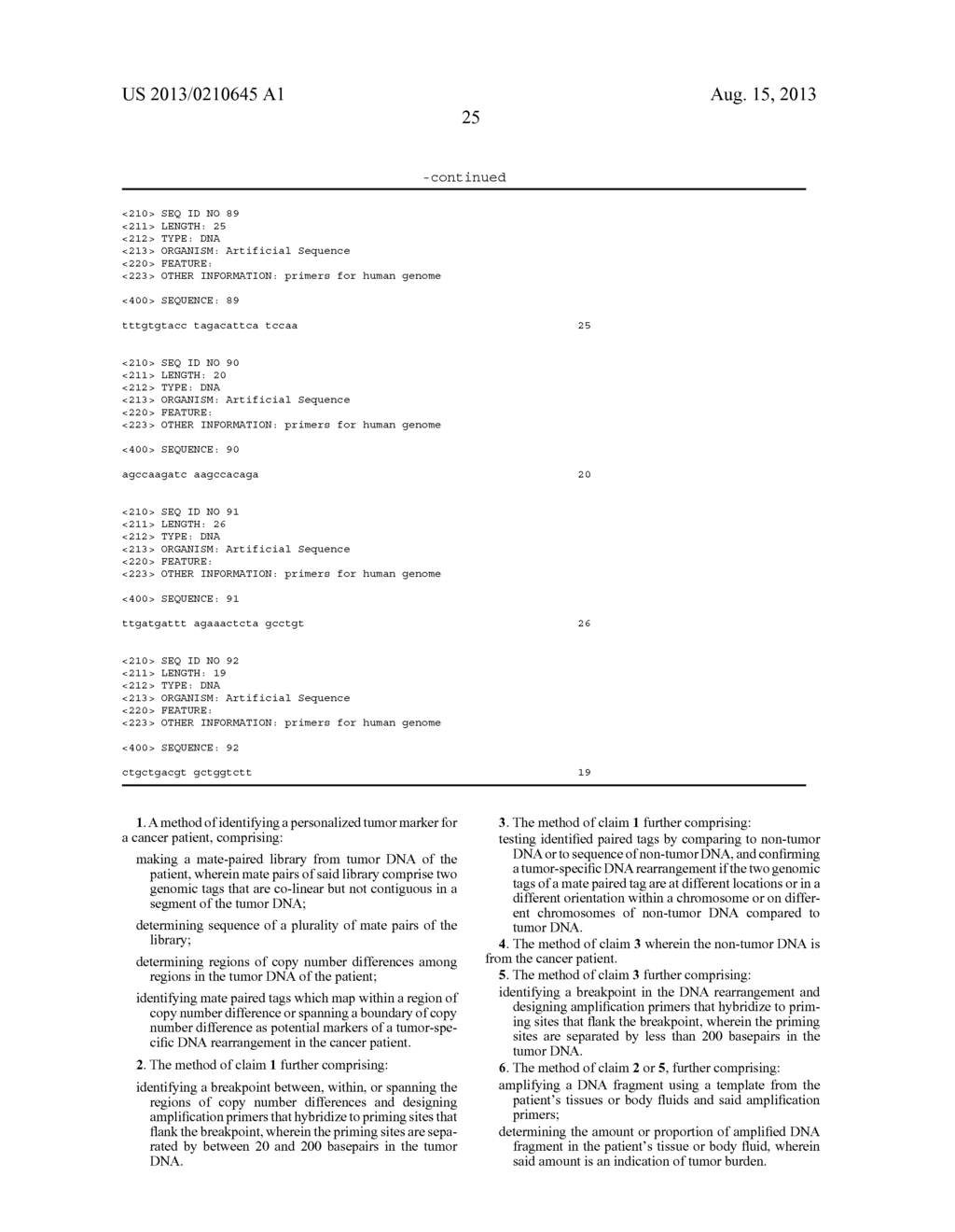 PERSONALIZED TUMOR BIOMARKERS - diagram, schematic, and image 32