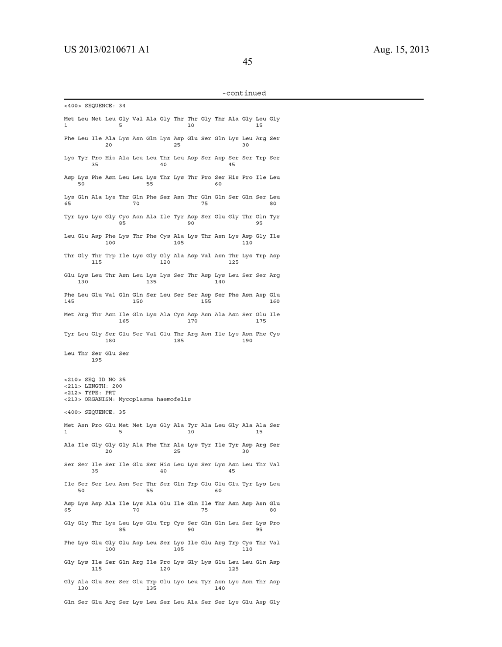 IMMUNOREACTIVE ANTIGENS OF MYCOPLASMA HEAMOFELIS AND DIAGNOSTIC     IMMUNOASSAY - diagram, schematic, and image 47