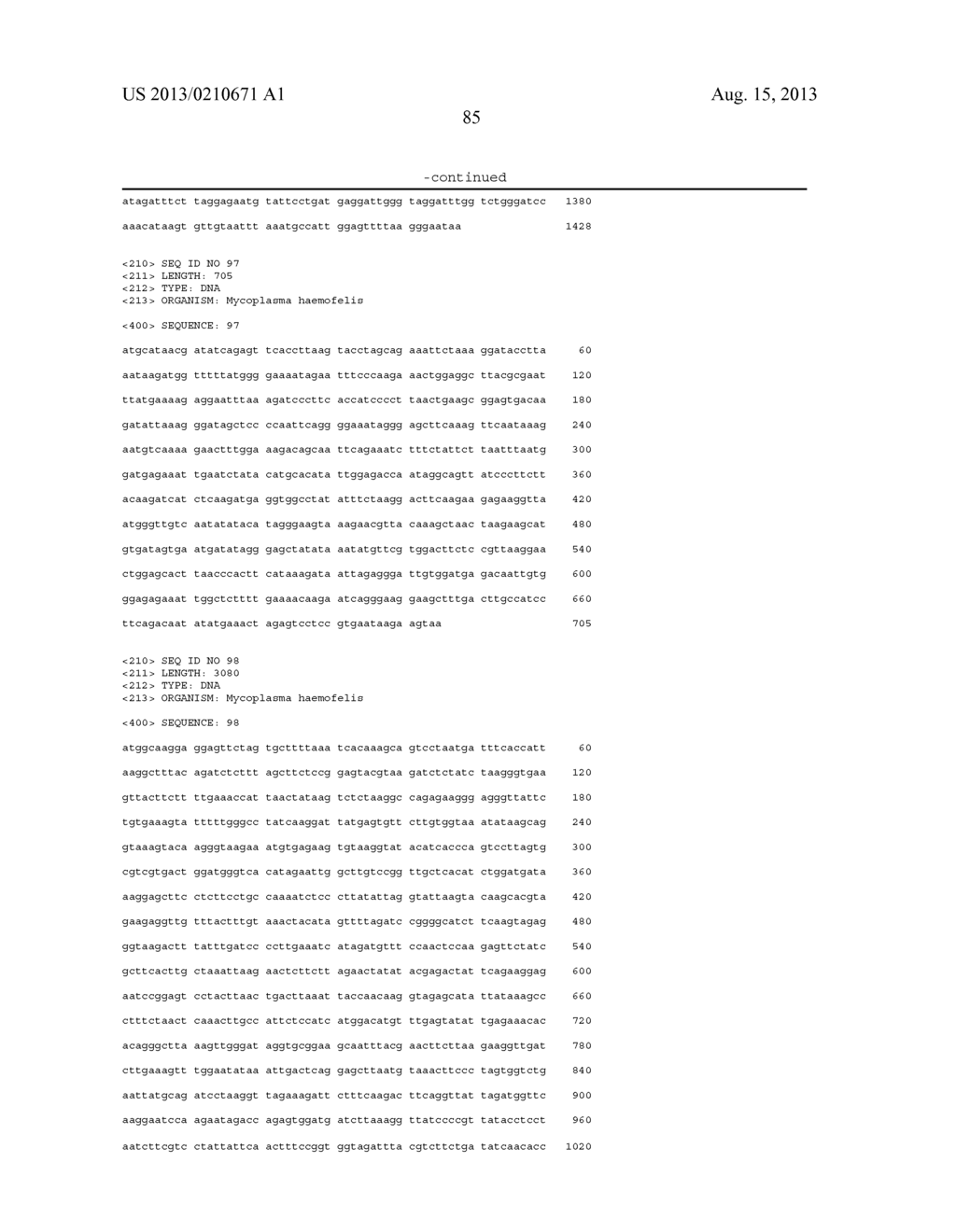 IMMUNOREACTIVE ANTIGENS OF MYCOPLASMA HEAMOFELIS AND DIAGNOSTIC     IMMUNOASSAY - diagram, schematic, and image 87