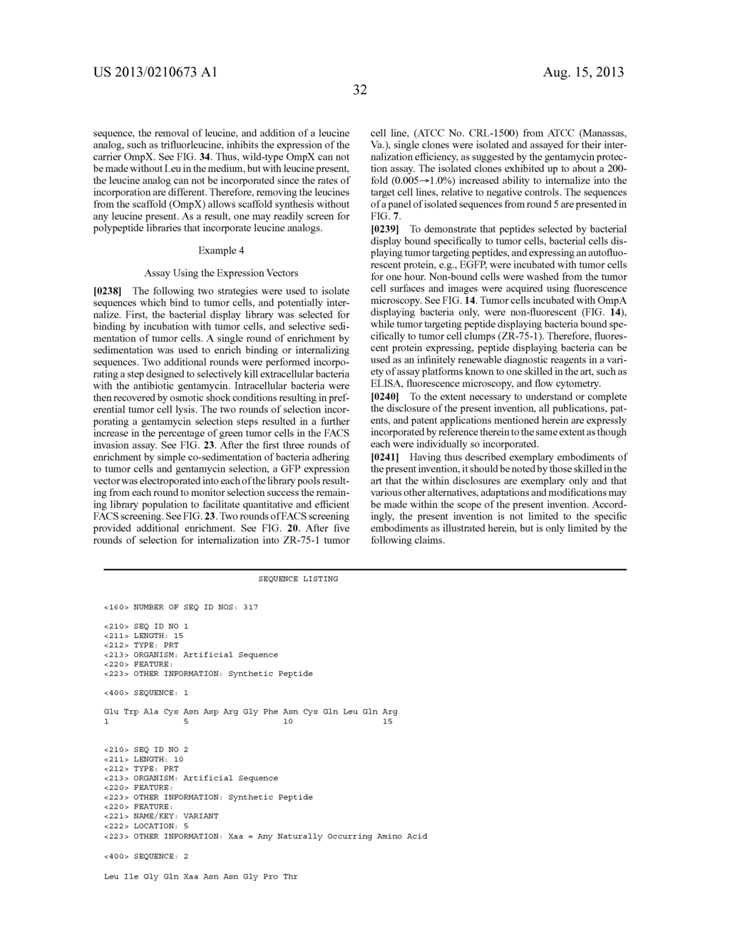 Polypeptide Display Libraries and Methods of Making and Using Thereof - diagram, schematic, and image 61