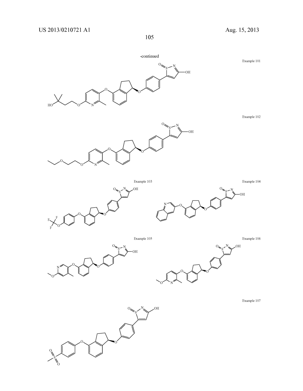 NOVEL 3-HYDROXYISOTHIAZOLE 1-OXIDE DERIVATIVES - diagram, schematic, and image 106